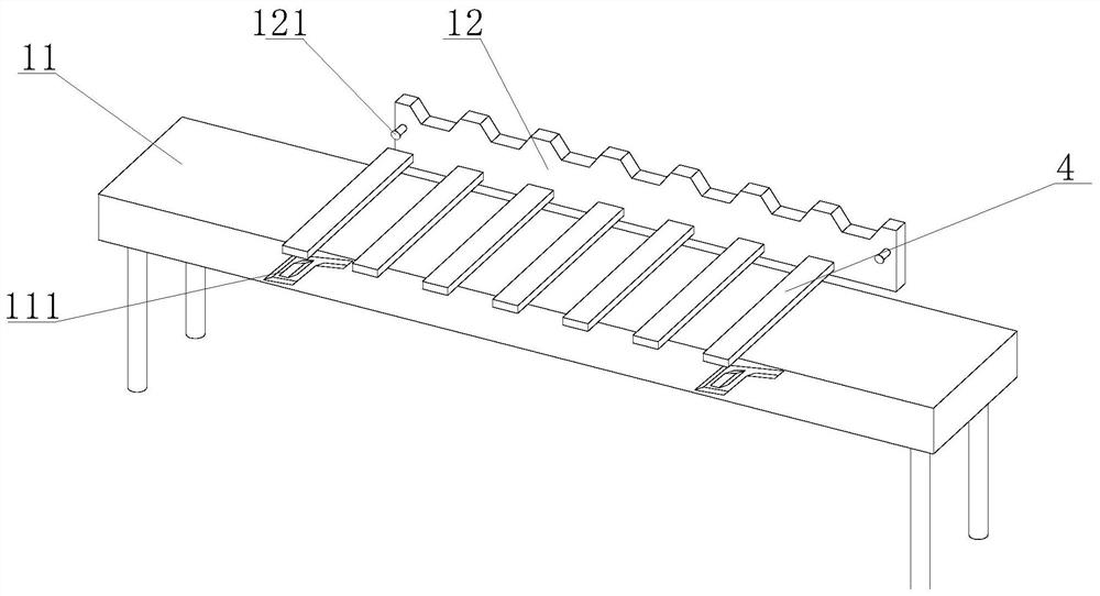 Stepping type feeding mechanism capable of adjusting feeding distance