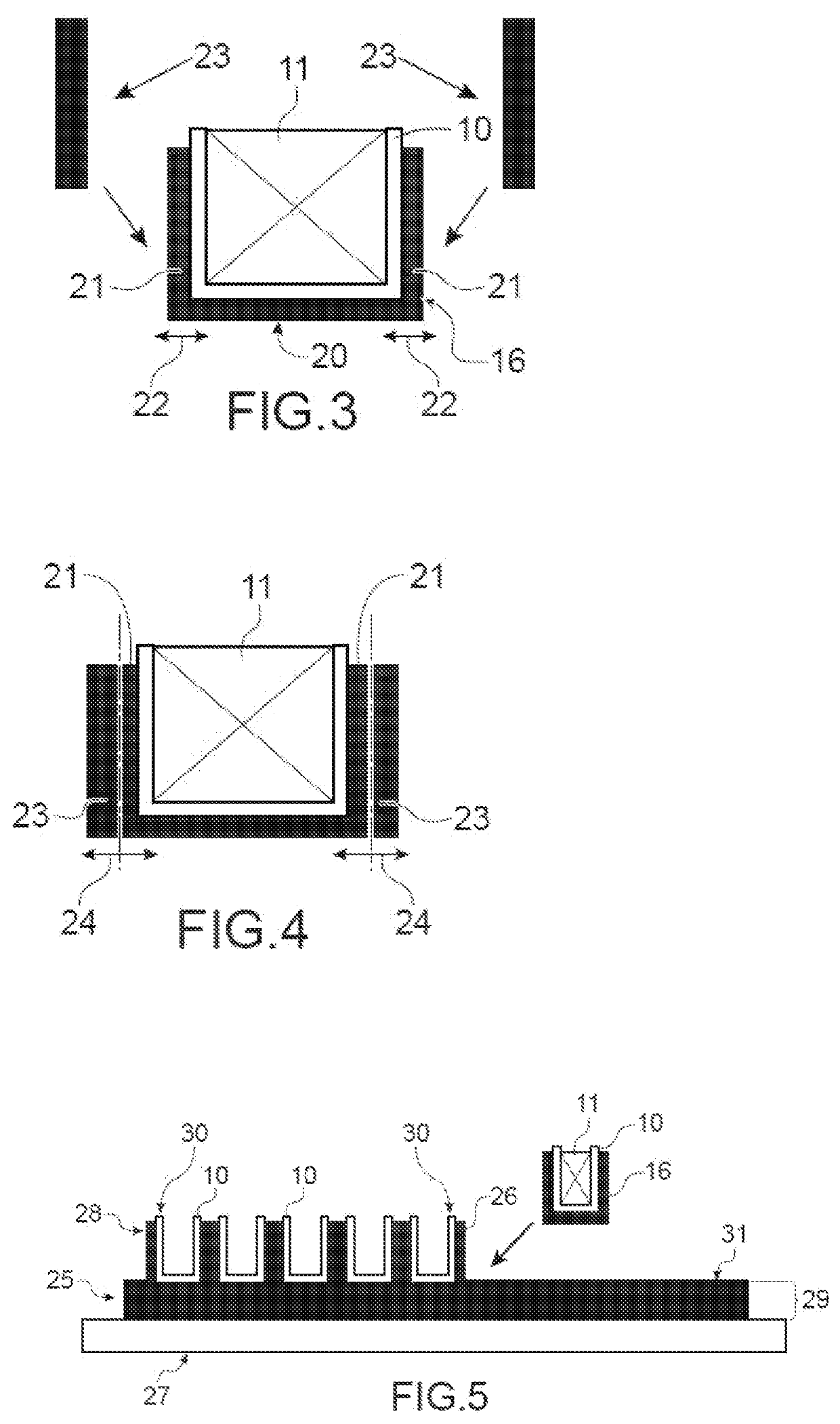 Method for manufacturing a bagged preform of a component made of composite material and method for manufacturing said component