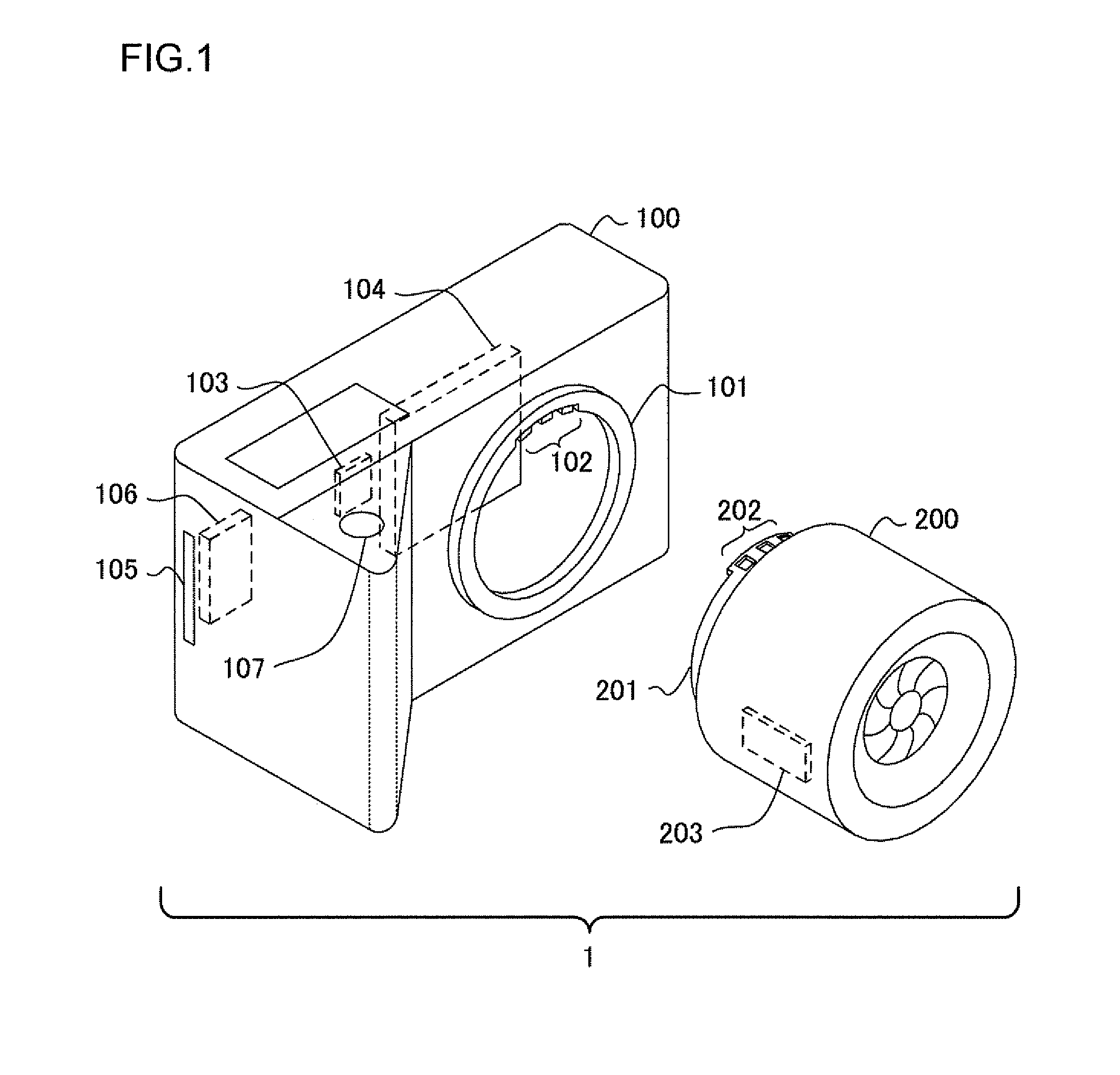 Interchangeable lens, camera body, and camera system