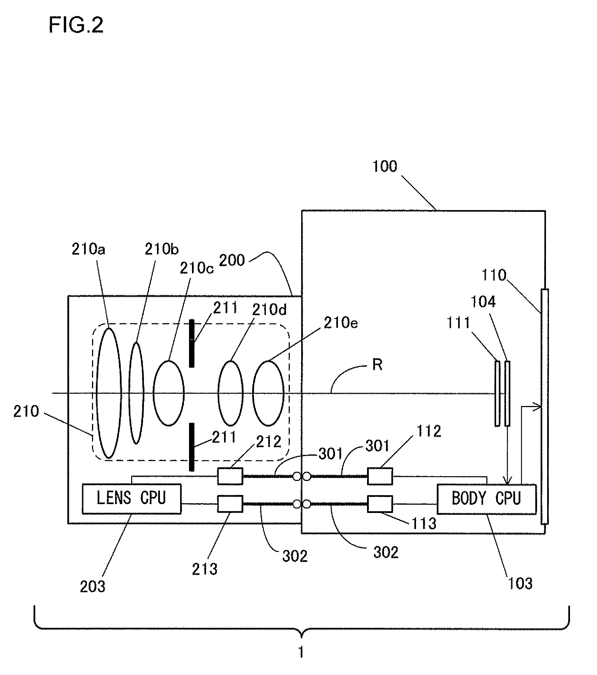 Interchangeable lens, camera body, and camera system