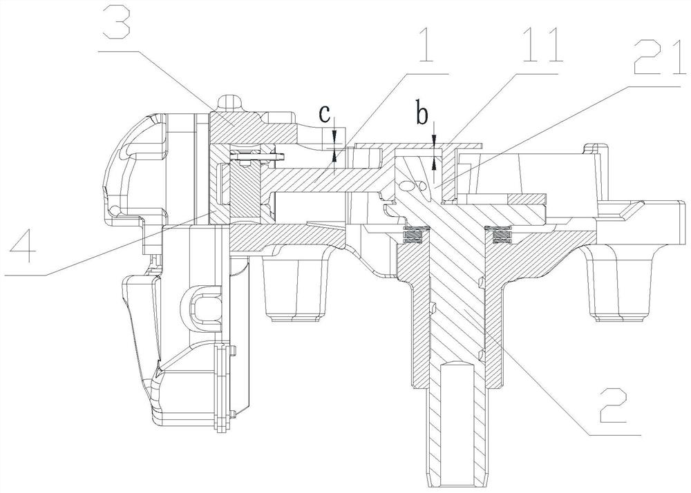 Connecting rod assembly, piston type compression mechanism and refrigerator