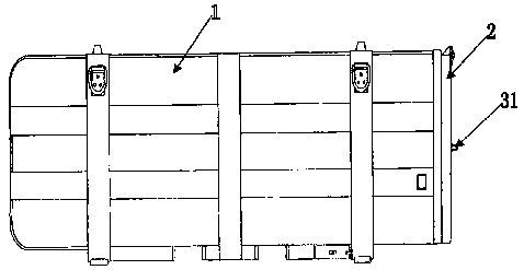 Unmanned aerial vehicle packaging box