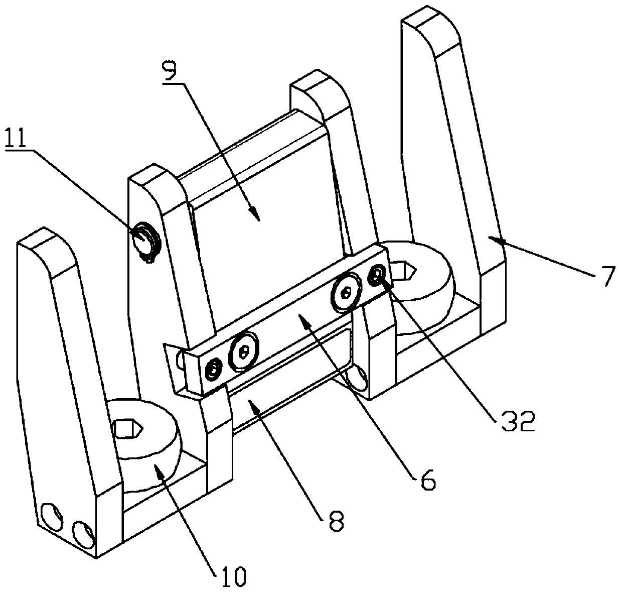 Railway steel rail head flaw detection vehicle and usage method thereof