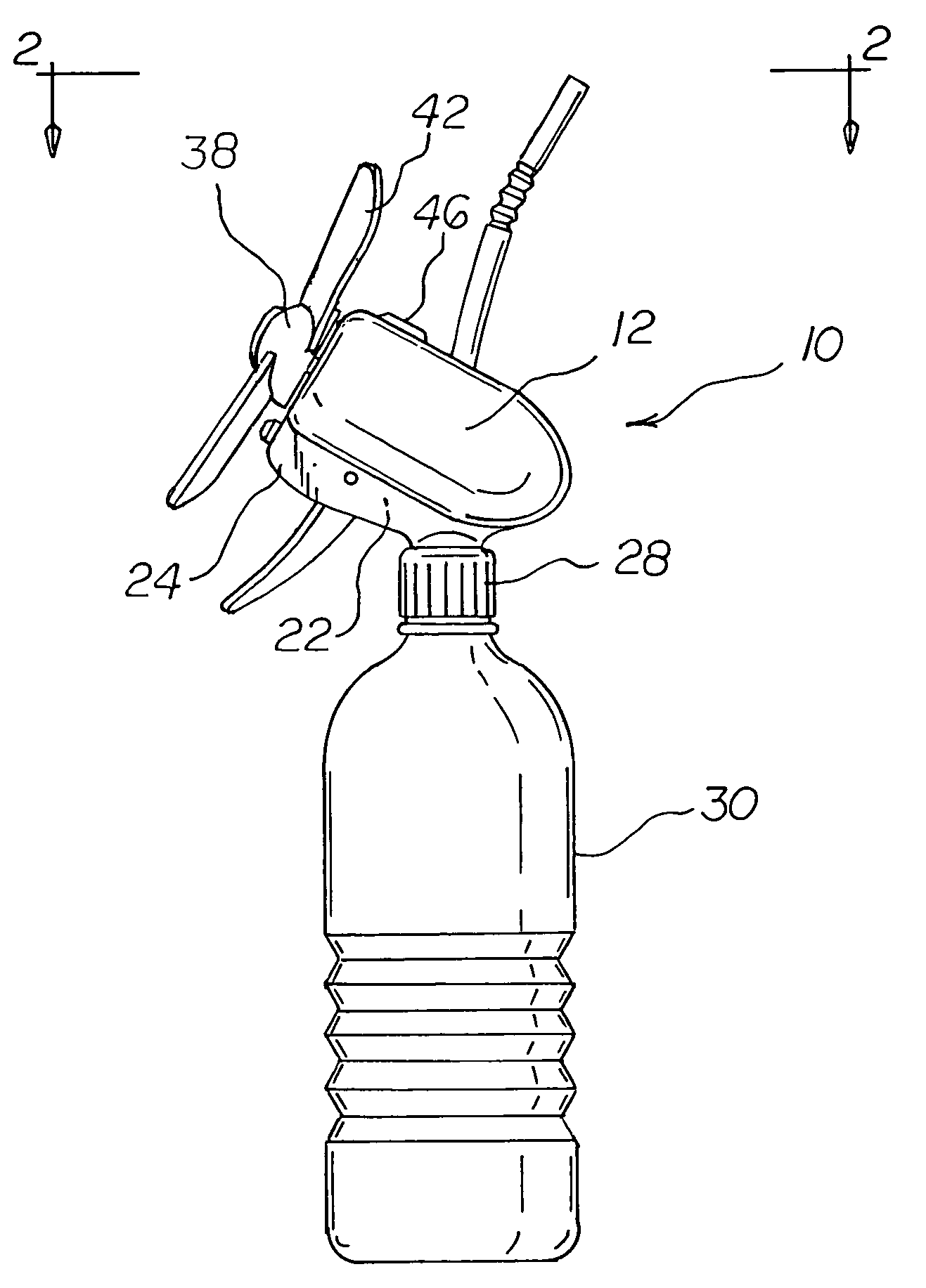 Misting bottle system