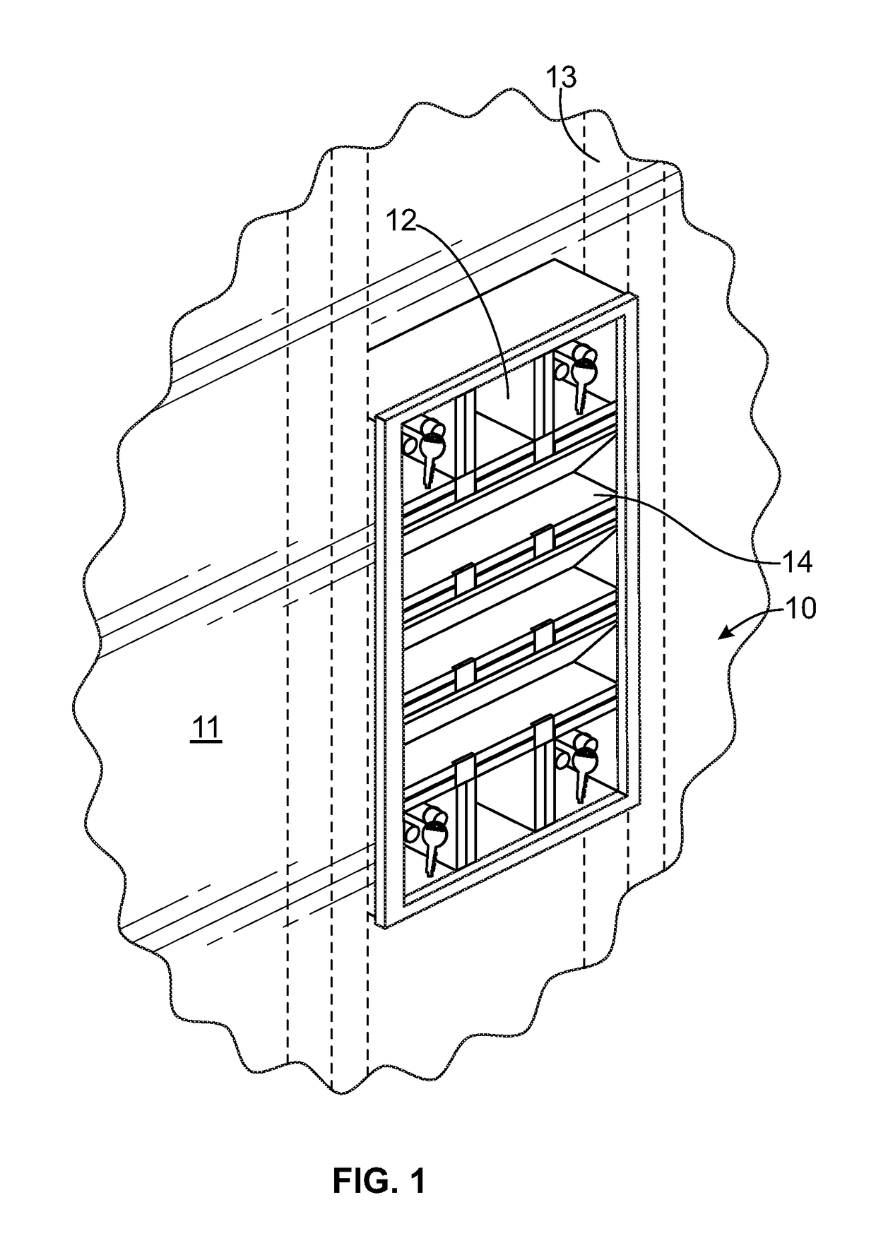 Modular organization system and means of interconnection and support
