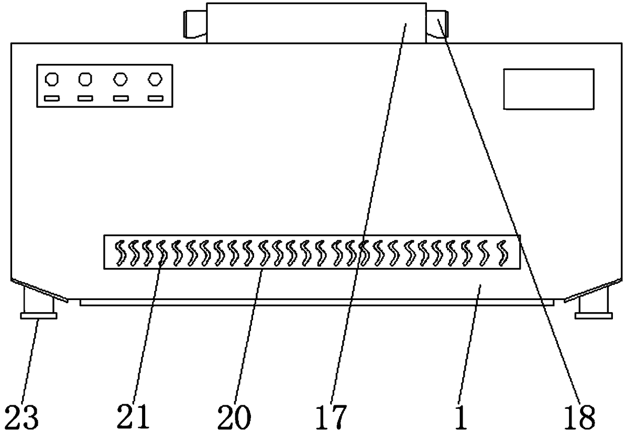 Wireless communication module with good heat dissipation performance