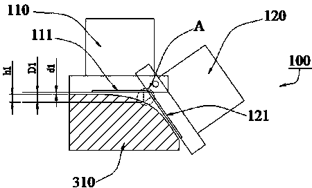 Surface airbrushing method and airbrushing head for stereoscopic object