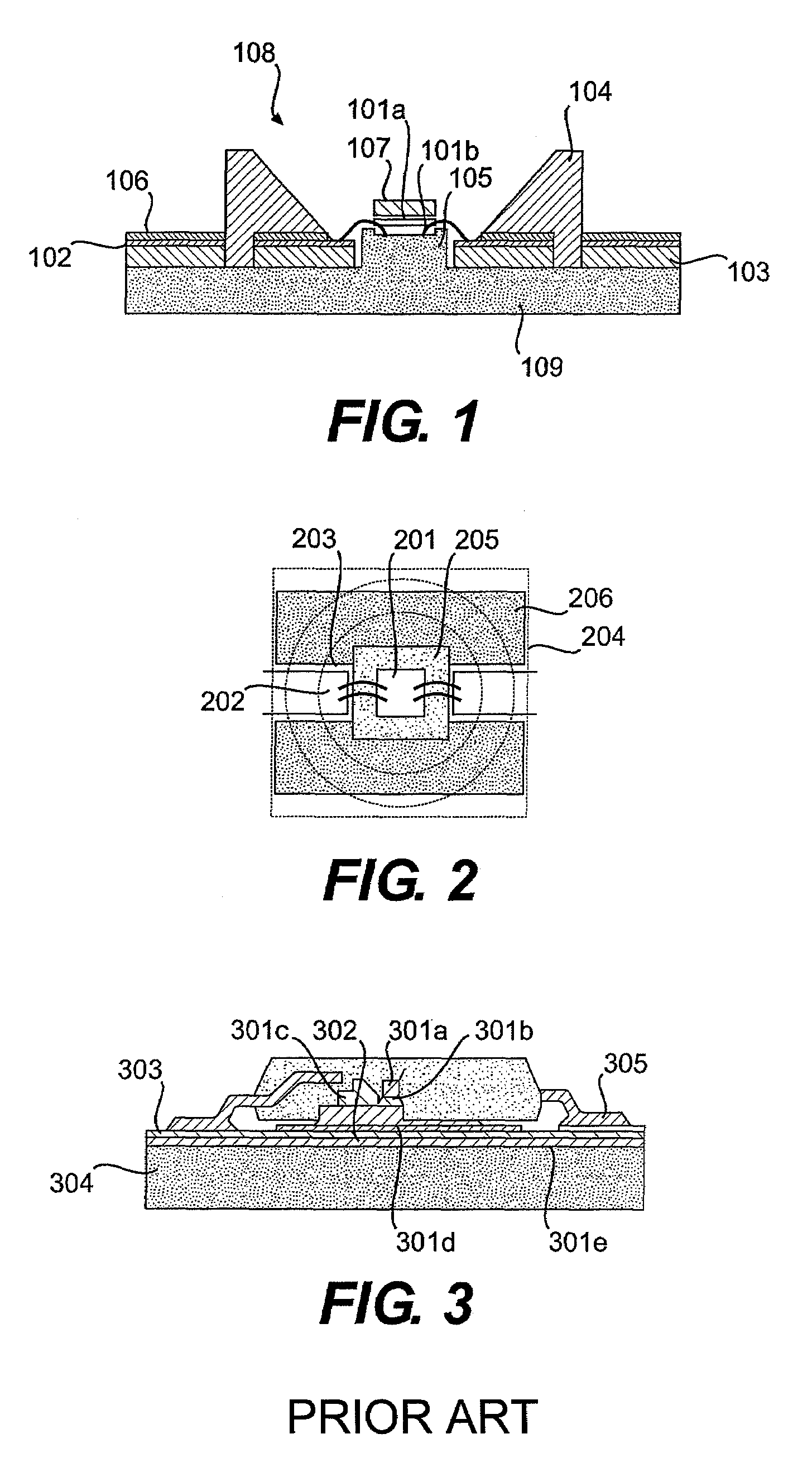 High power light-emitting diode package comprising substrate having beacon