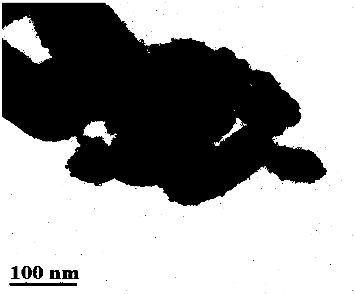 Preparation method of nano-silver modified two-dimensional black phosphorus composite material and application of nano-silver modified two-dimensional black phosphorus composite material in efficient photocatalytic degradation of antibiotic pollutants