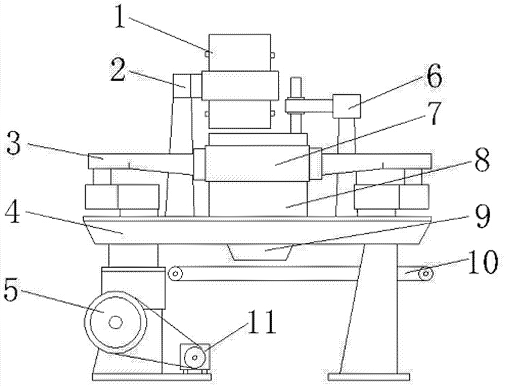 Tea leaf kneading machine