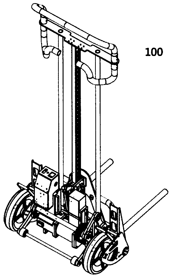 A stair climbing vehicle