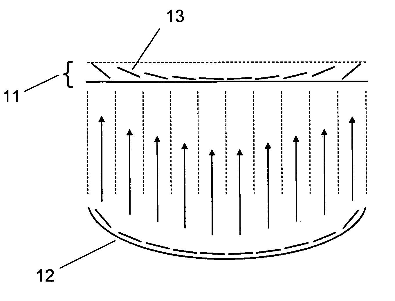 Variable focal length lens comprising micromirrors with two degrees of freedom rotation and one degree of freedom translation