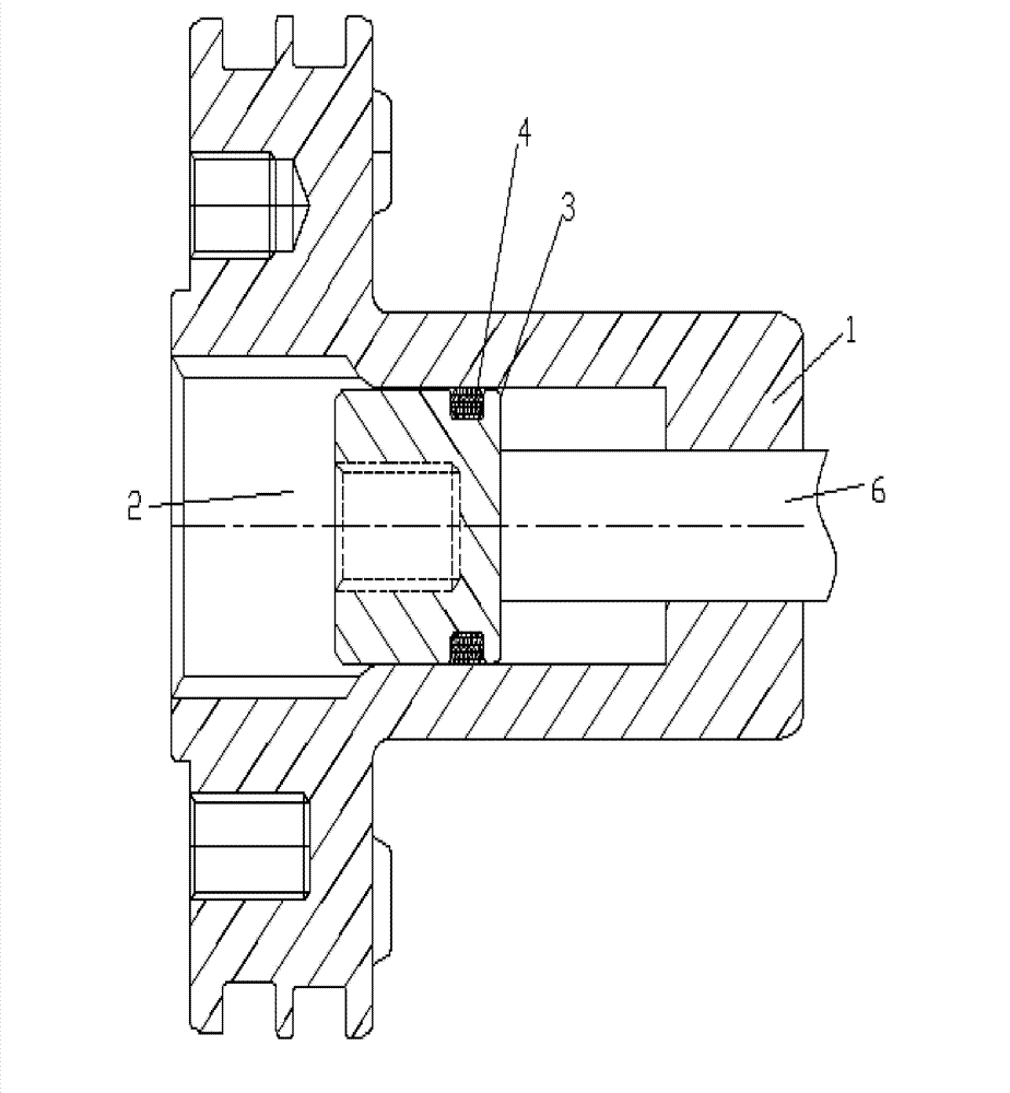 Structure for valve needle fixing plug in piston for hot runner system ...