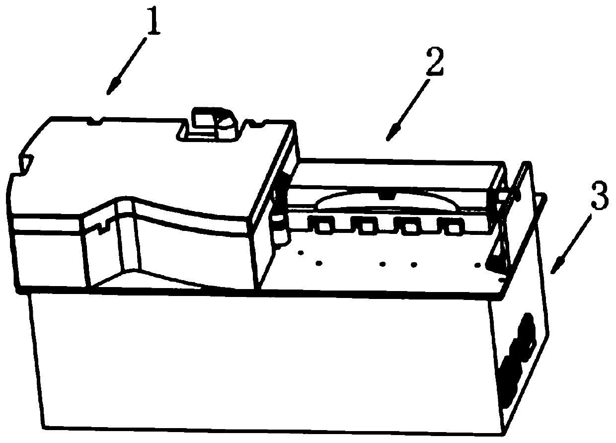 Control device of slender body instrument