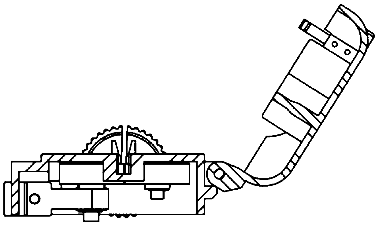 Control device of slender body instrument