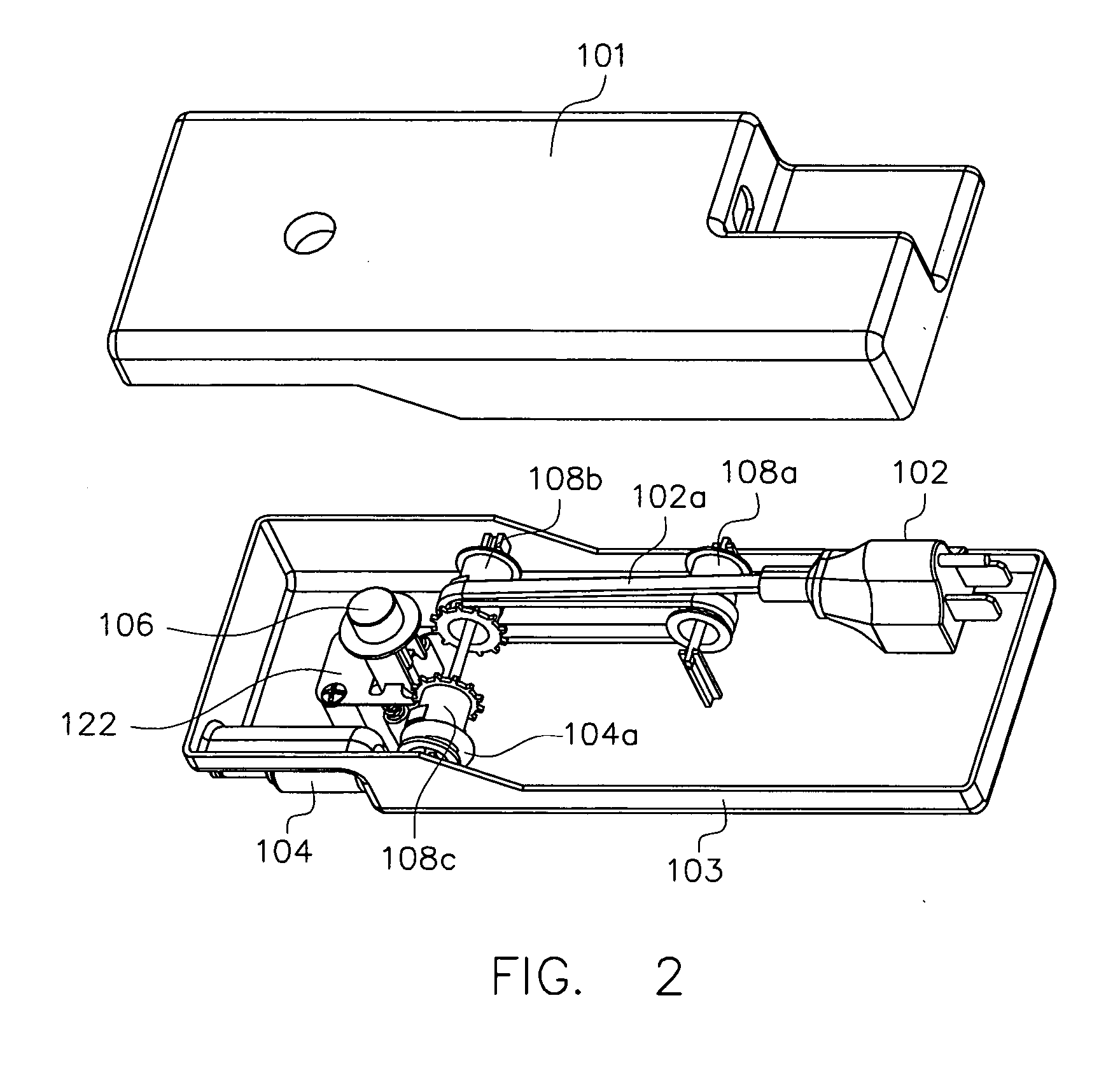 Adapter module for portable computer