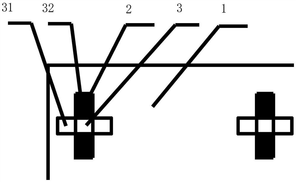 A foundation pile detection device