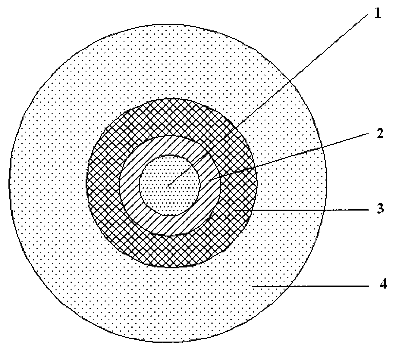 Indoor-laying optical fiber