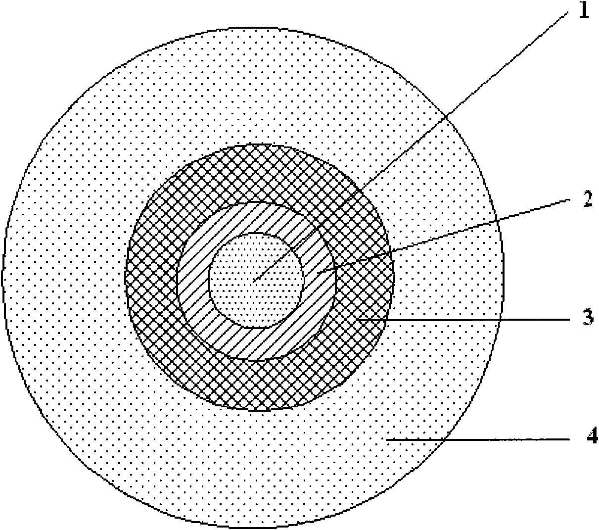 Indoor-laying optical fiber