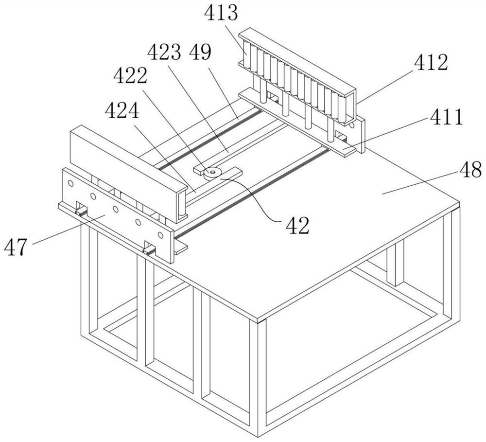 Alternate conveying production line