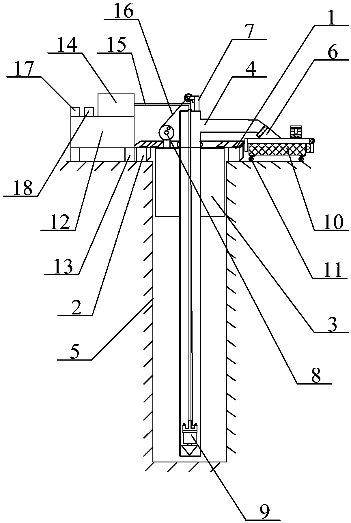 Hydraulic engineering cast-in-place pile based on air-lift reverse circulation hole cleaning