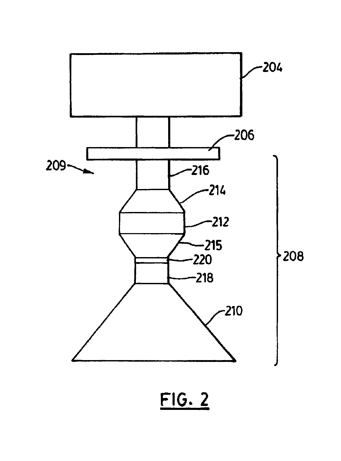 Vibratory cleaning mechanism for an antenna in a time-of-flight based level measurement system