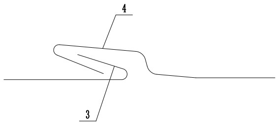 Steel bar truss floor support plate and lap joint manner thereof