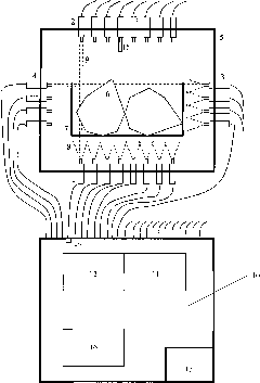 Block material counter and counting method