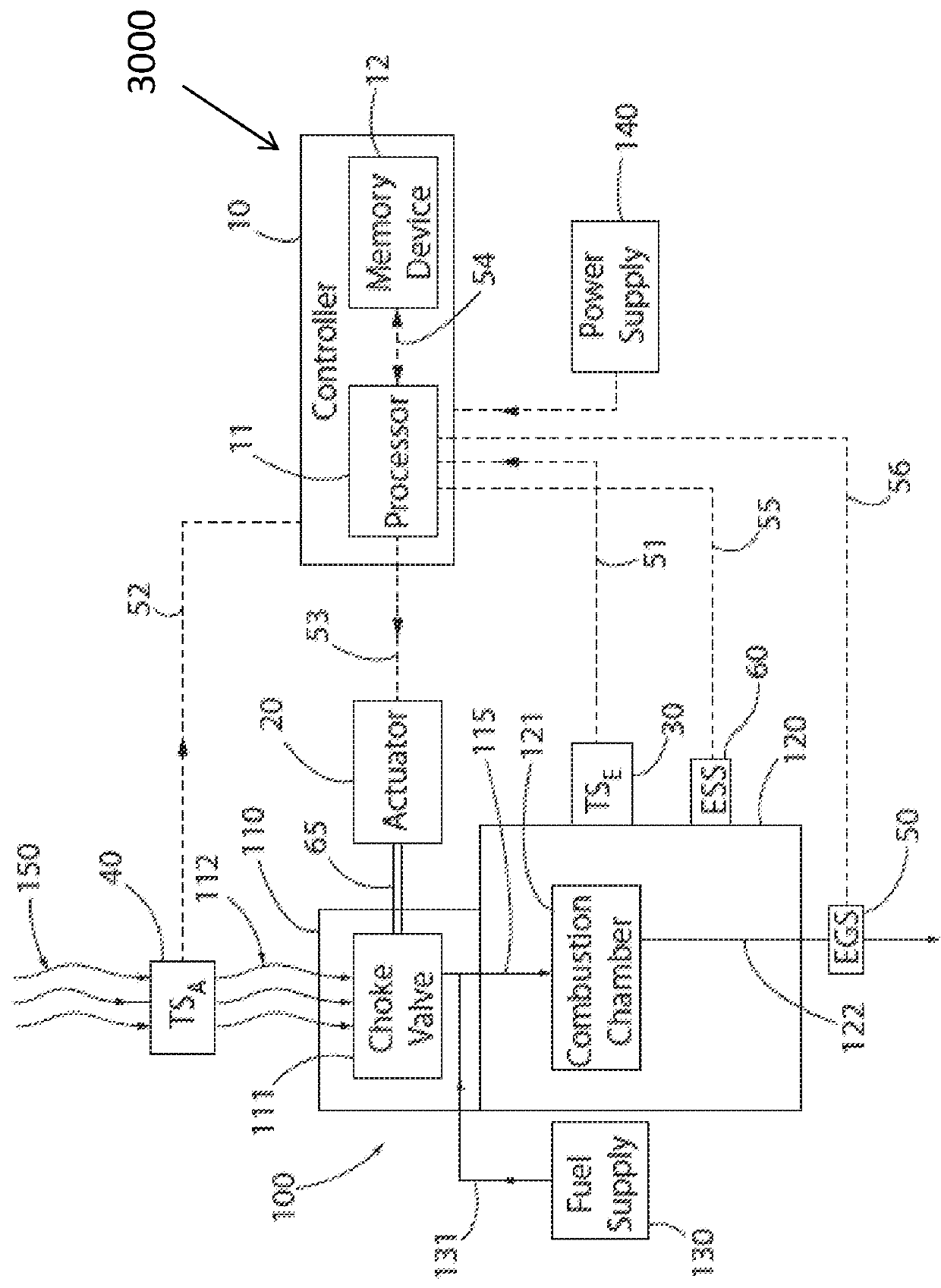 Ignition module for internal combustion engine with integrated communication device