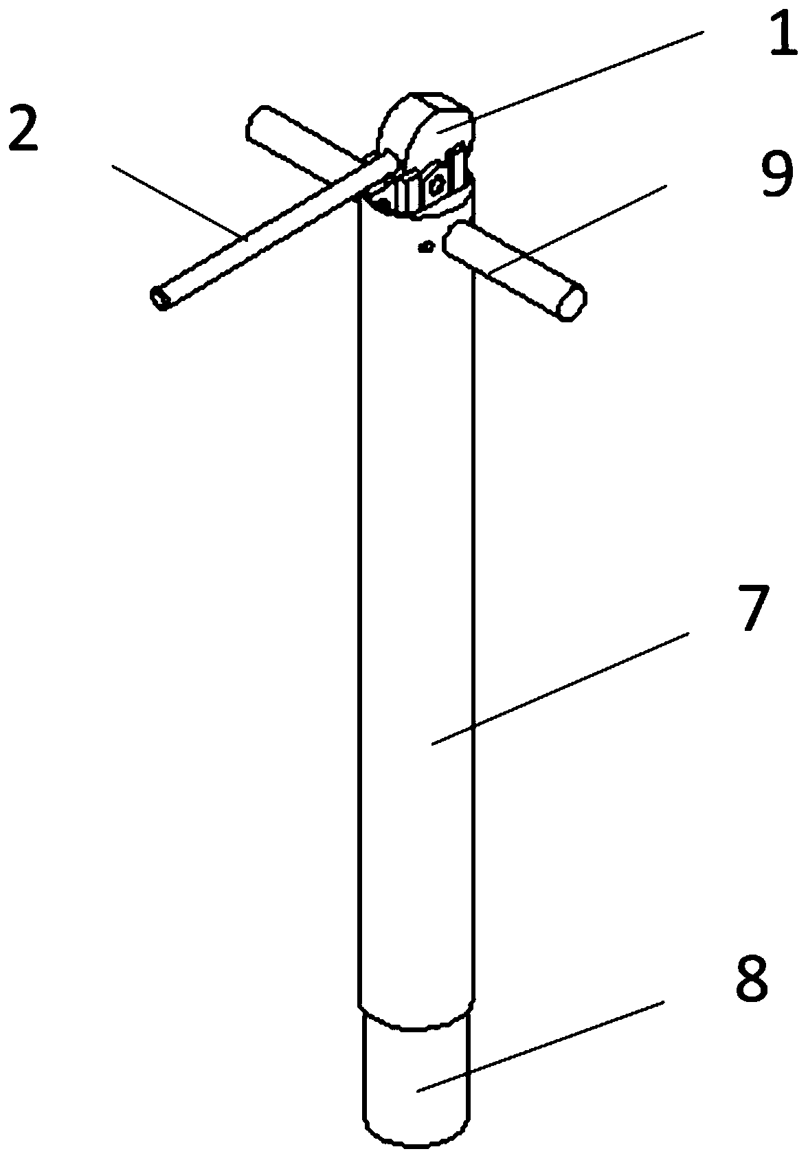 Inserted tripping device