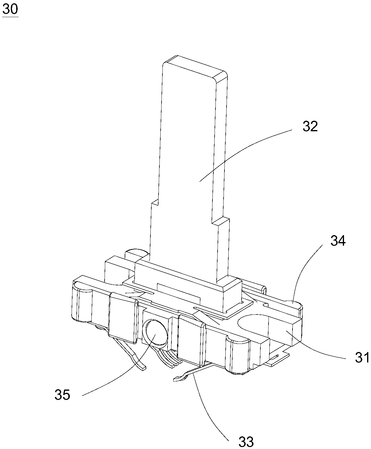 Stable sliding potentiometer