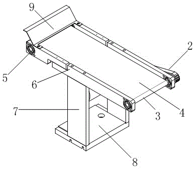 Automatic feeding device of claw pole type stepper motor winding machine