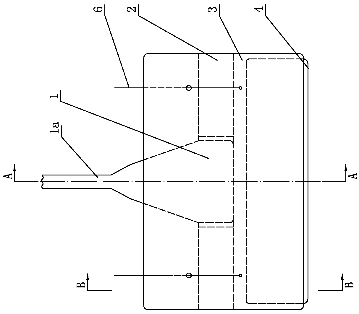 Mammary gland puncture fixing device and use method thereof