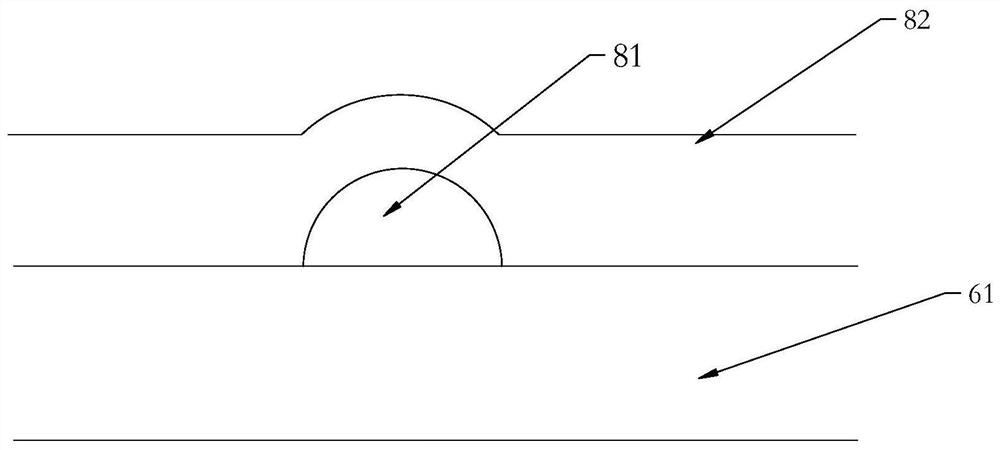 Solar cell grid line structure and photovoltaic module