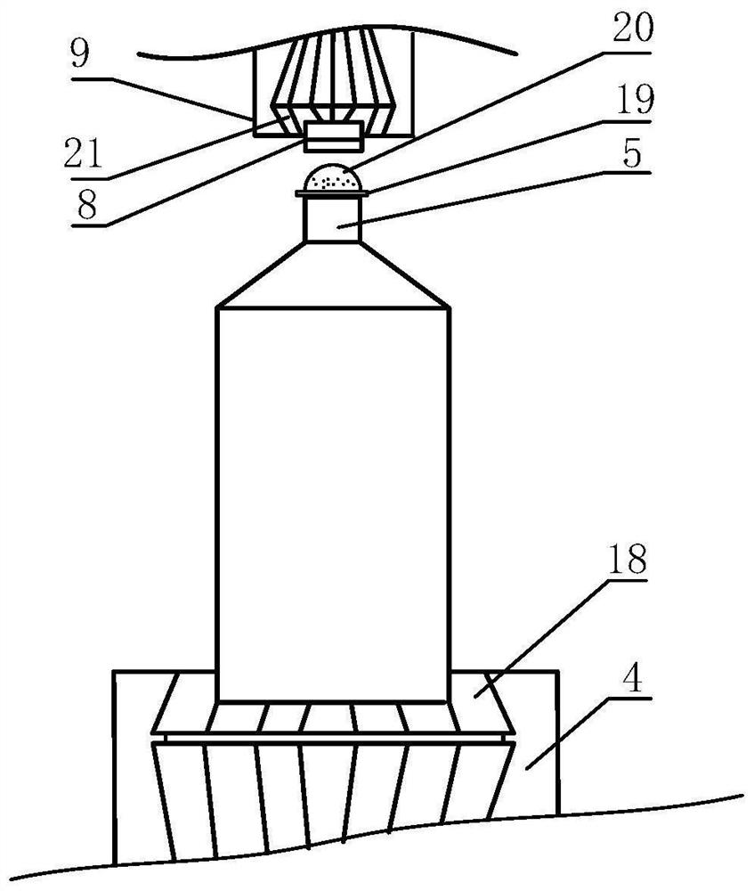 Ultrasound-assisted high-frequency brazing method and device for microminiature superhard cutter