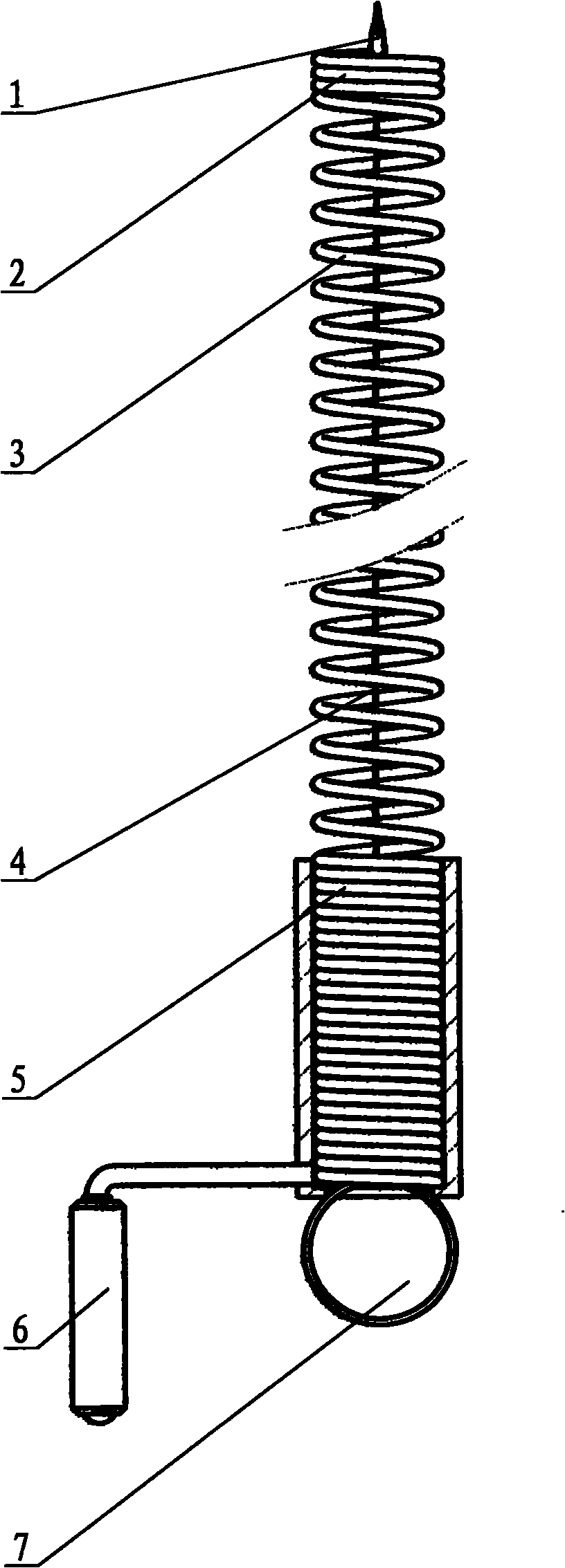 Impact type drain cleaner