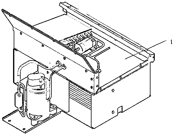 A medical pet-ct DC air-cooled air conditioner and its working method