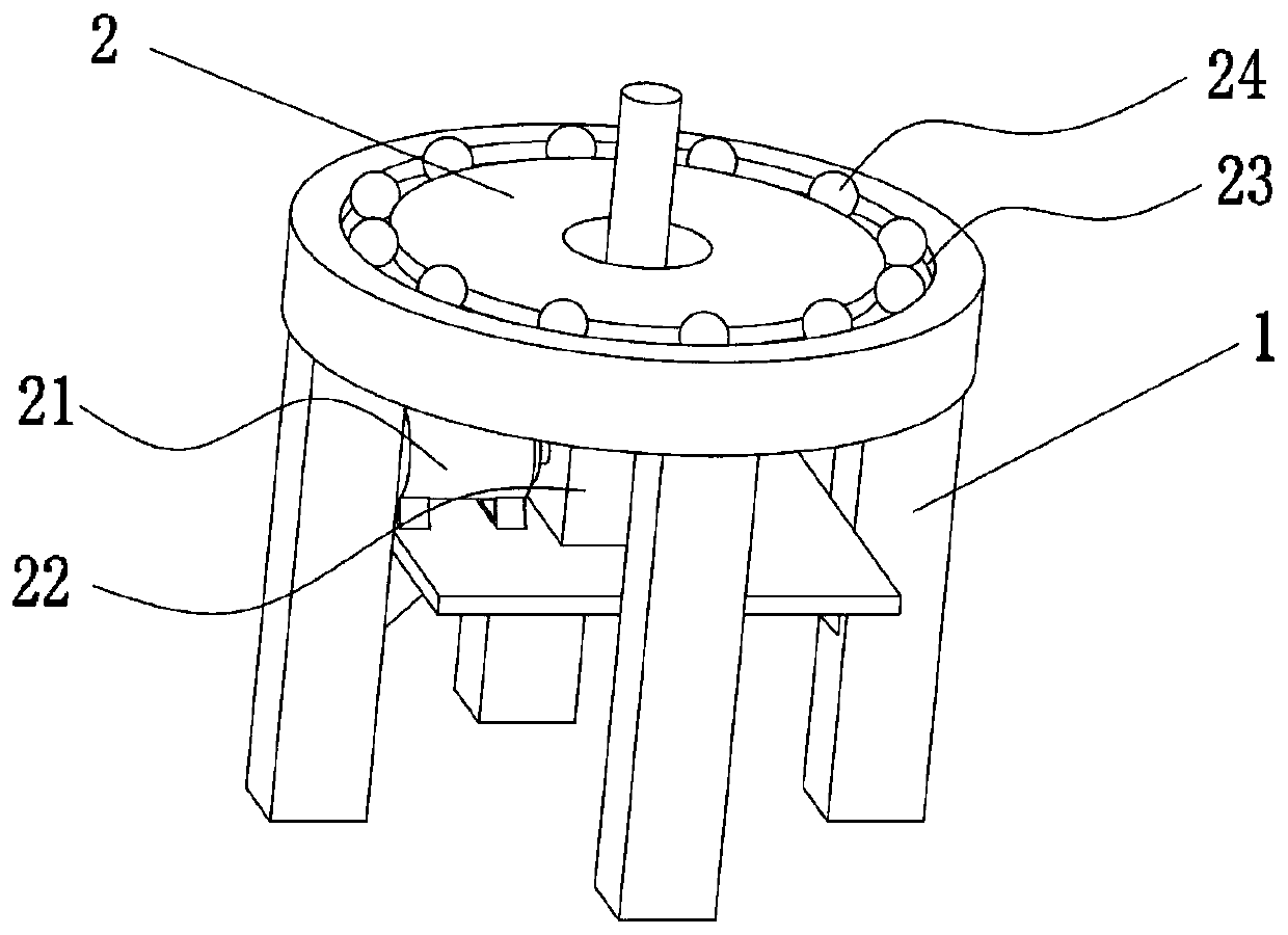 Double-suction-cup circular conveying and precise sowing device