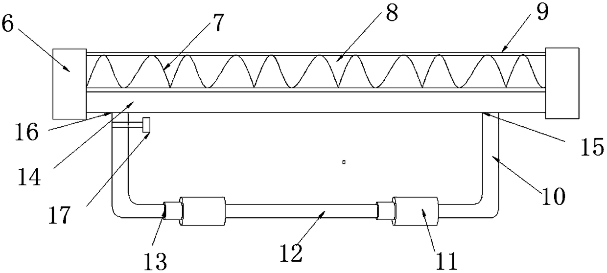 High-heat-radiating-speed quartz heating tube