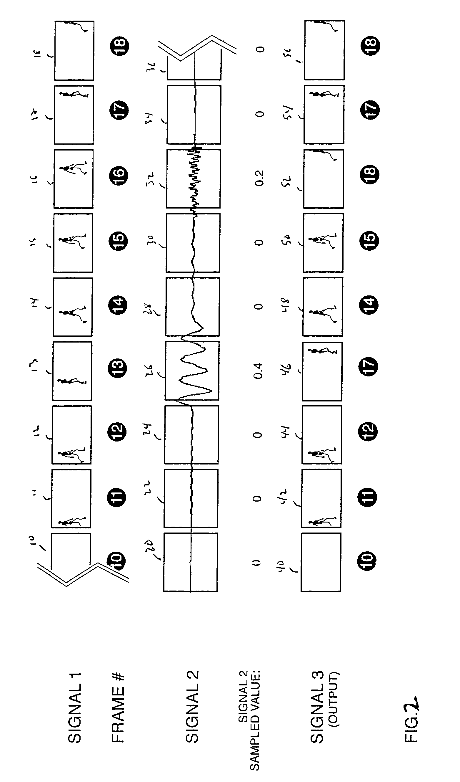 Dynamic variation of output media signal in response to input media signal