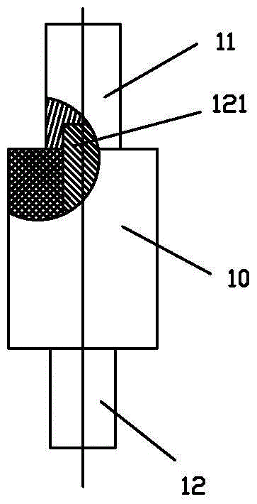 Electromagnetic relay coil frame and manufacturing method thereof