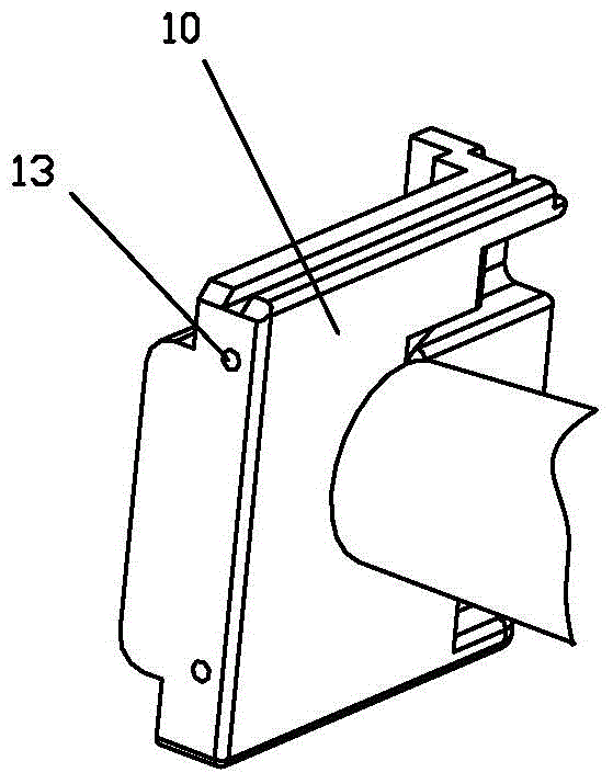 Electromagnetic relay coil frame and manufacturing method thereof