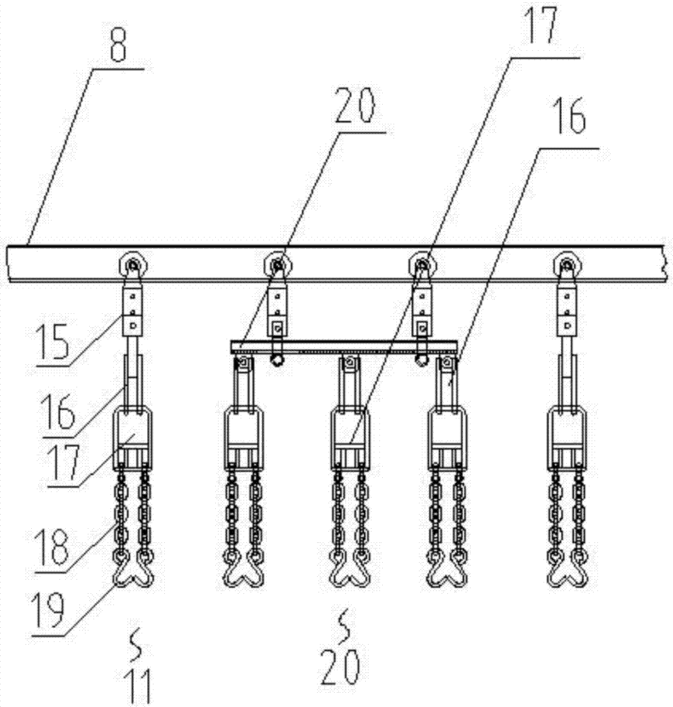 Agricultural equipment gearbox coating line and coating method thereof