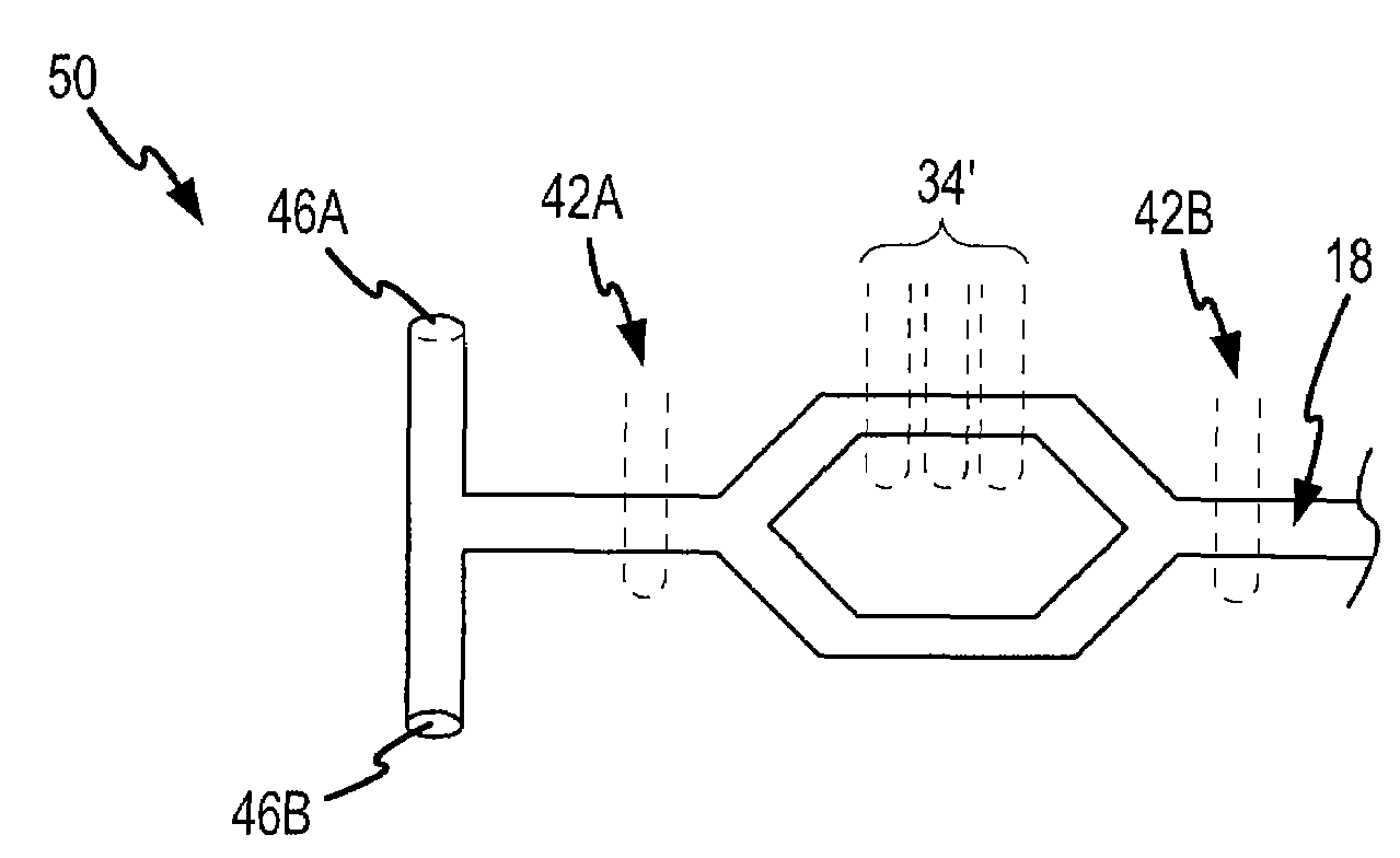 Microfluidic-based electrospray source for analytical devices with a rotary fluid flow channel for sample preparation