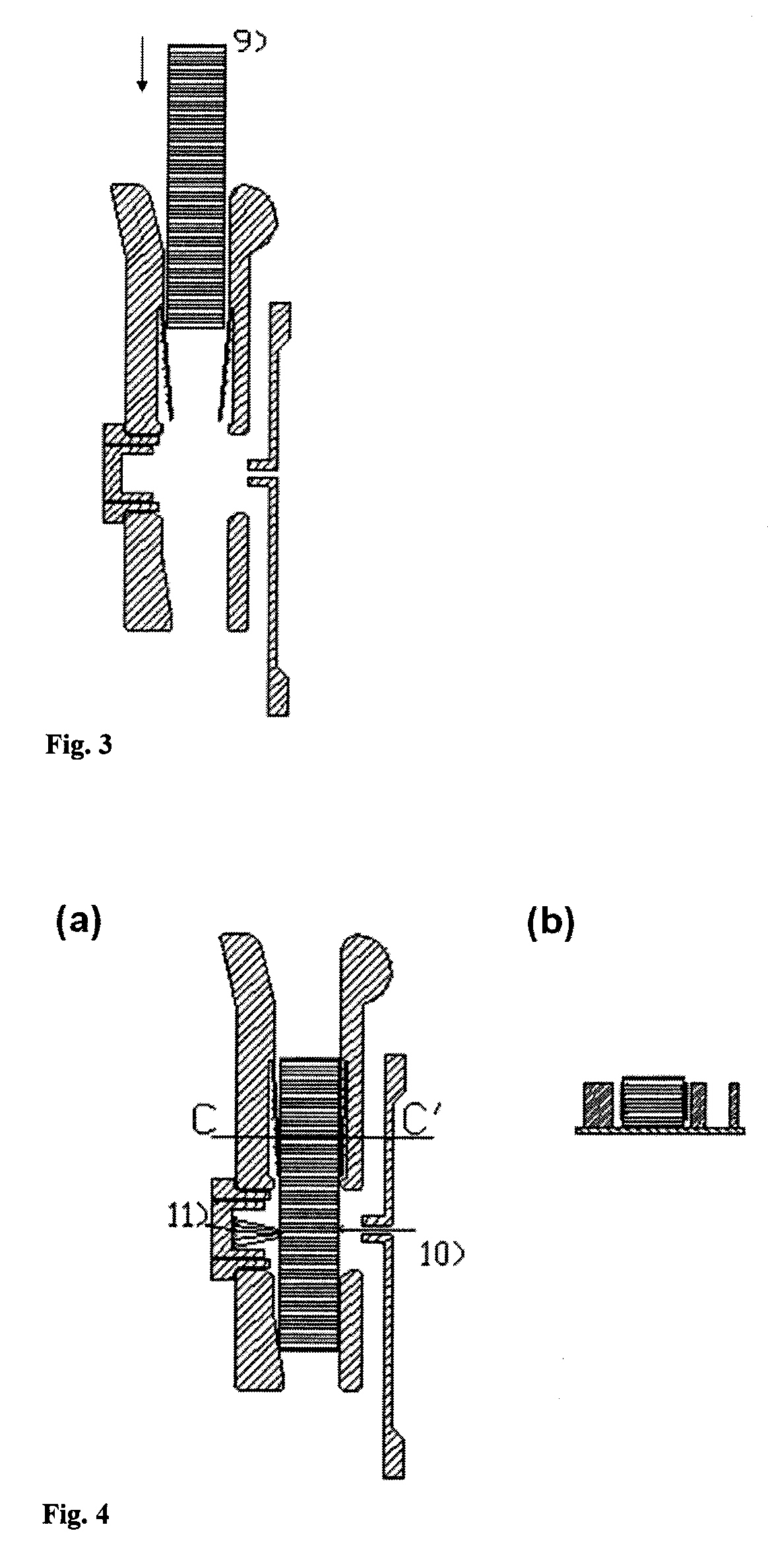 Device for self-aligning and affixing of a microchannel plate in a micro-system and method the same