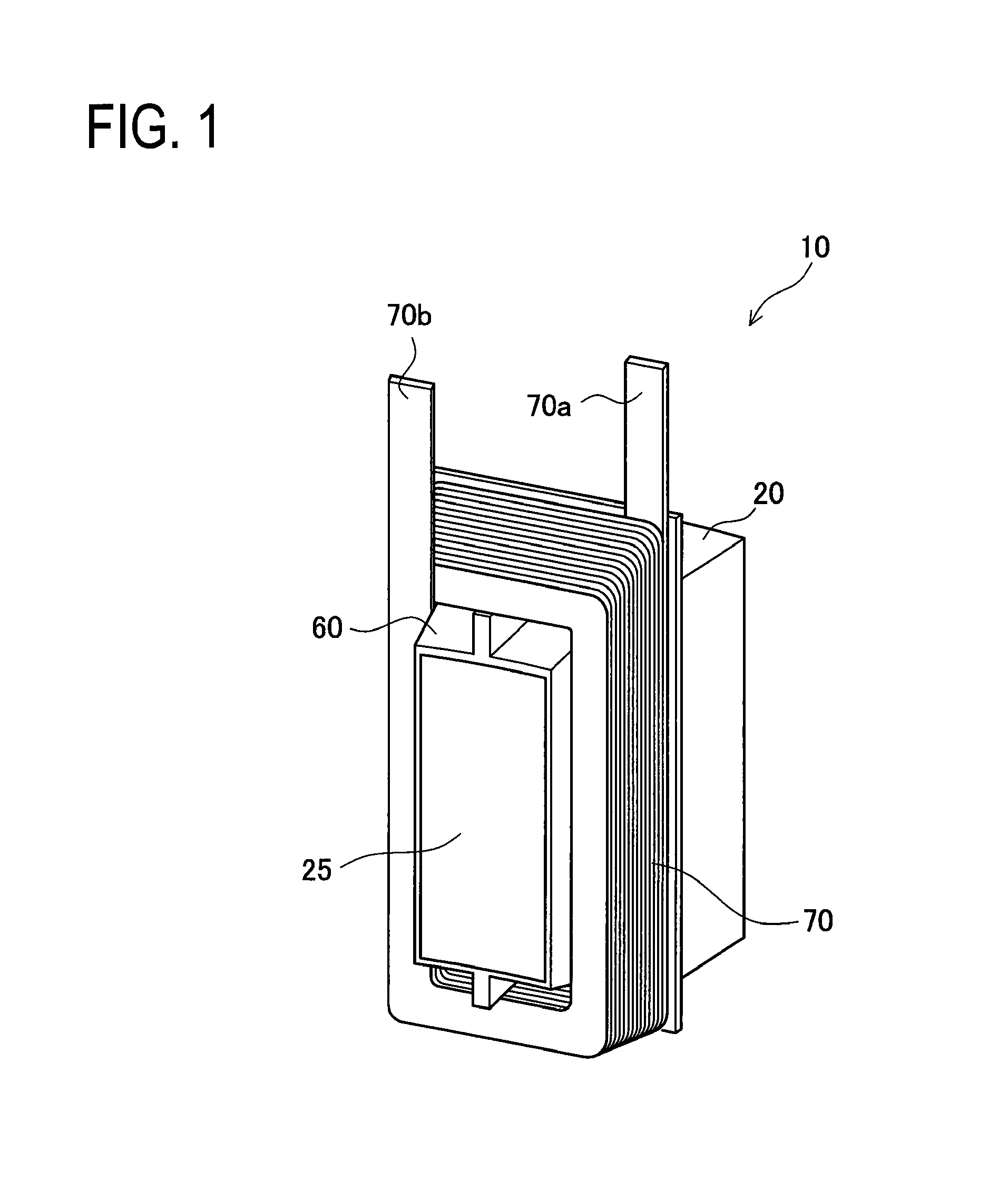 Split stator and manufacturing method thereof