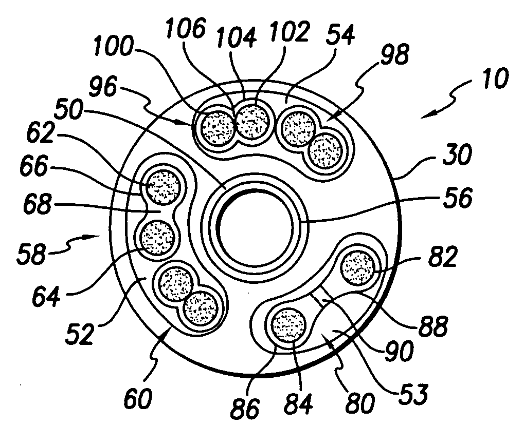 Implantable medical lead having multiple, jointly insulated electrical conductors