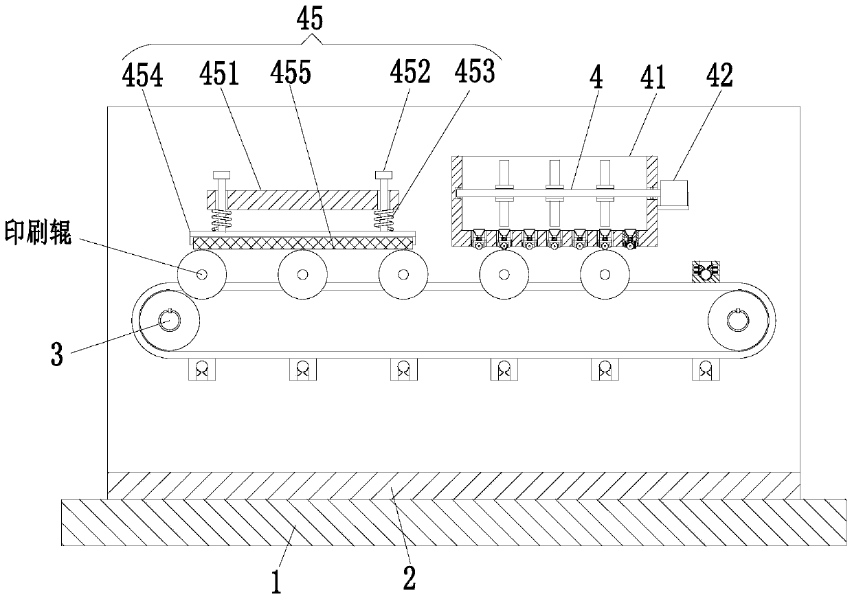 Daily maintenance method for printing roller