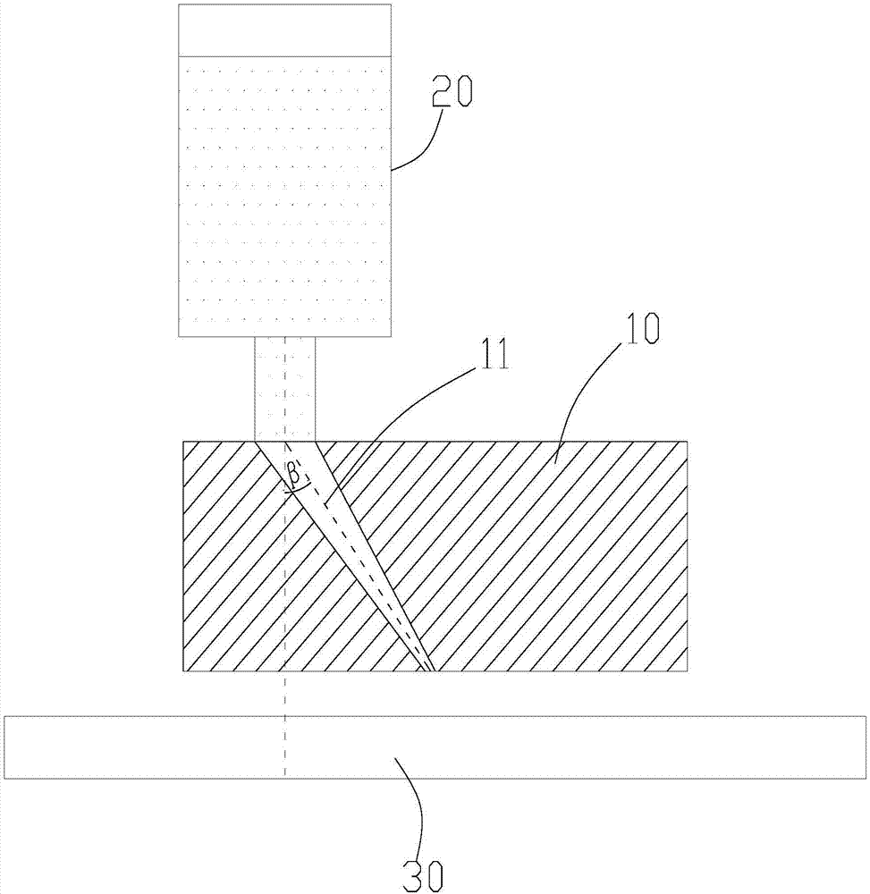 Dispensing equipment and method for preparing high thermal conducting interface material by adopting dispensing equipment