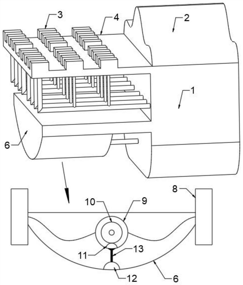 Multi-stage sorting type medical back correction device